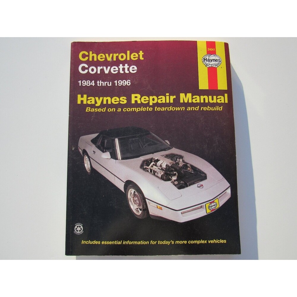 Chevrolet Corvette Haynes Repair Manual‎ 1984-1996 Mike Stubblefield Auto